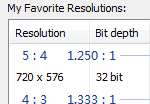 VividSwitcher Resolution
